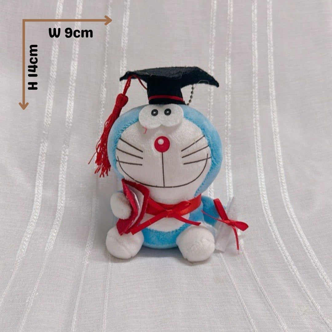 Graduation Doraemon Plush Toy