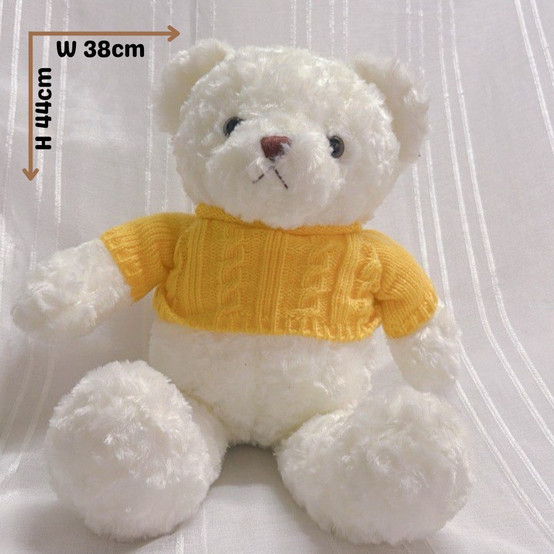 Yellow Sweater Teddy Bear