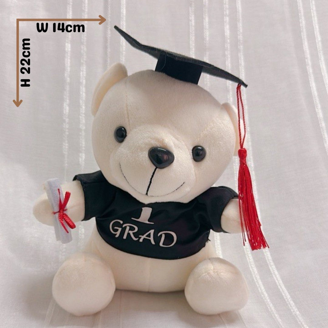 Graduation Teddy Bear with Scroll