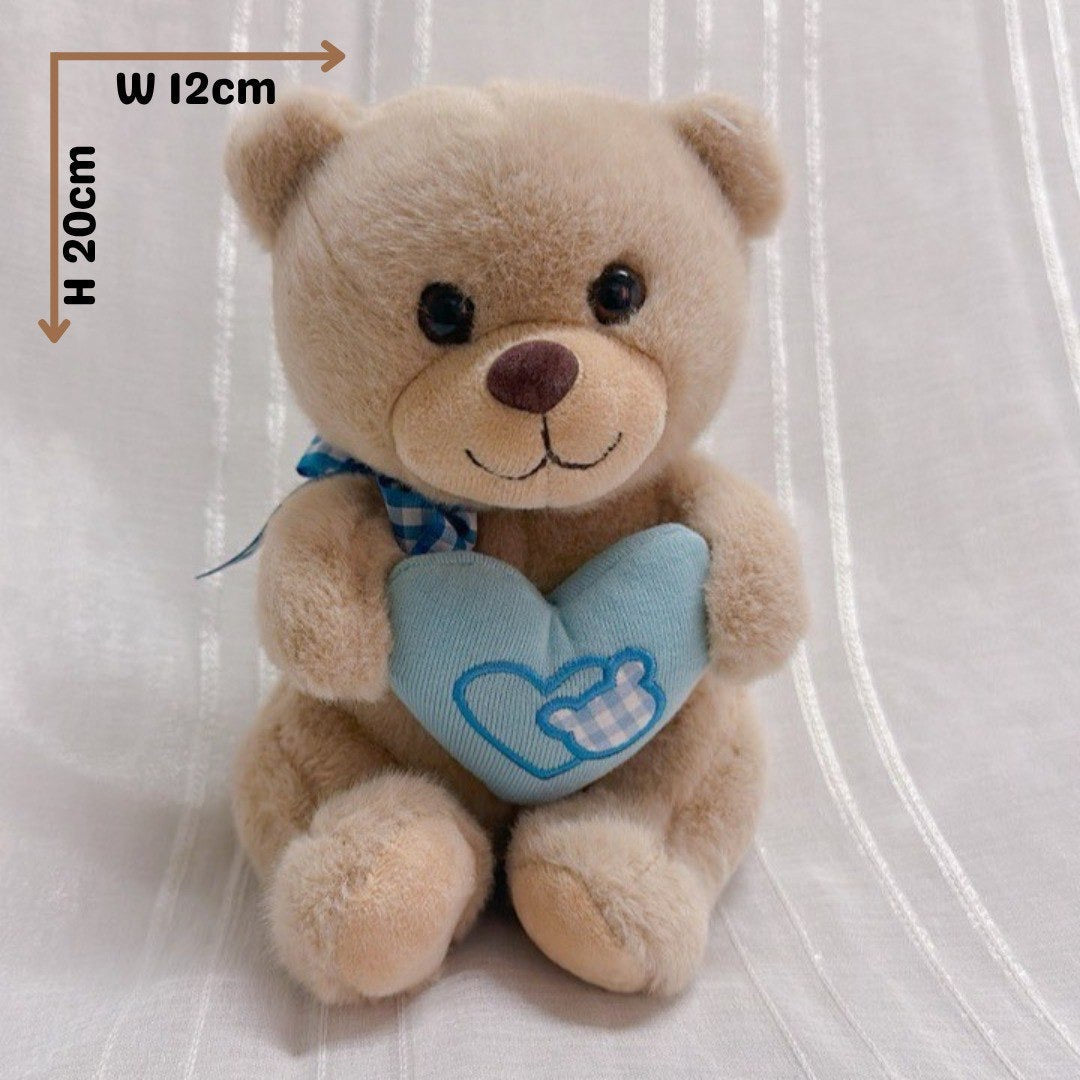 Blue Heart Teddy Bear
