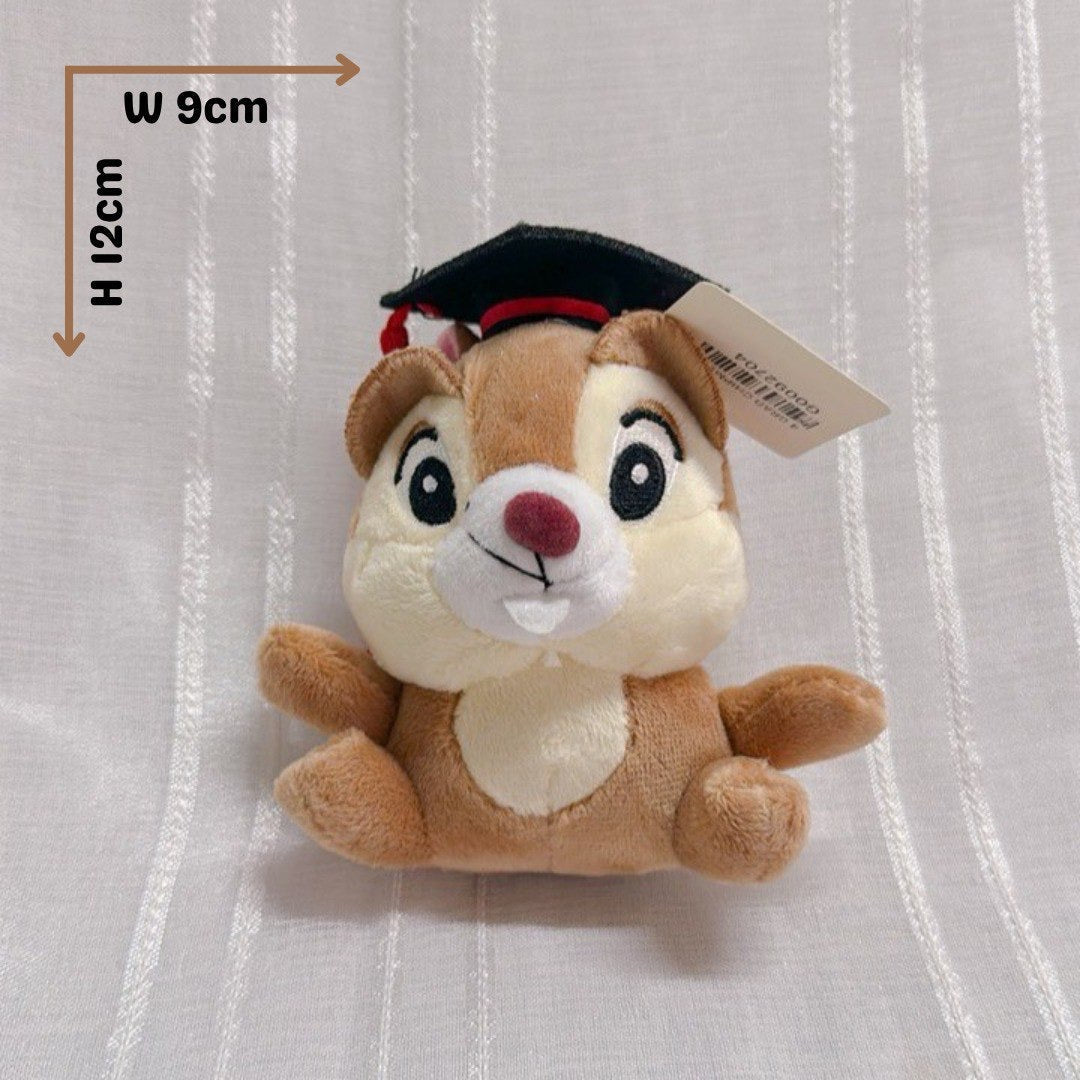 Graduation Chipmunk Plush Toy