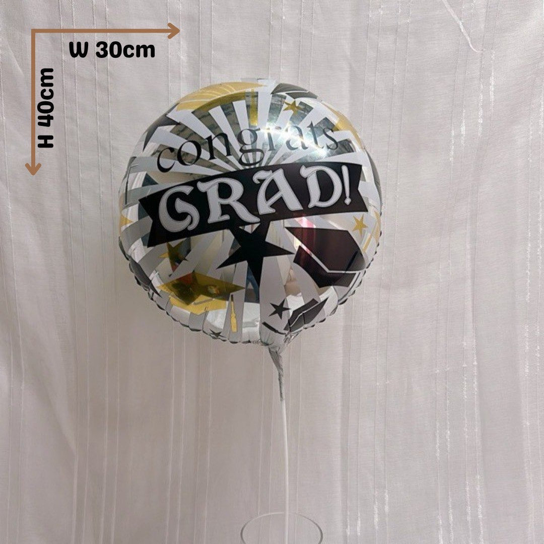 Gold “Congrats Grad” Balloon
