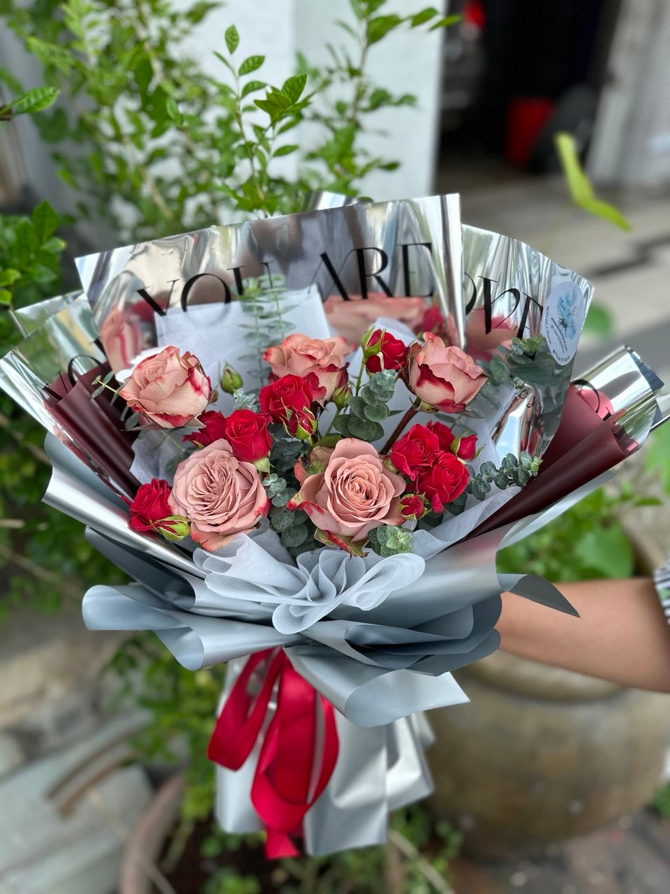 Velvet Romance Rose Bouquet