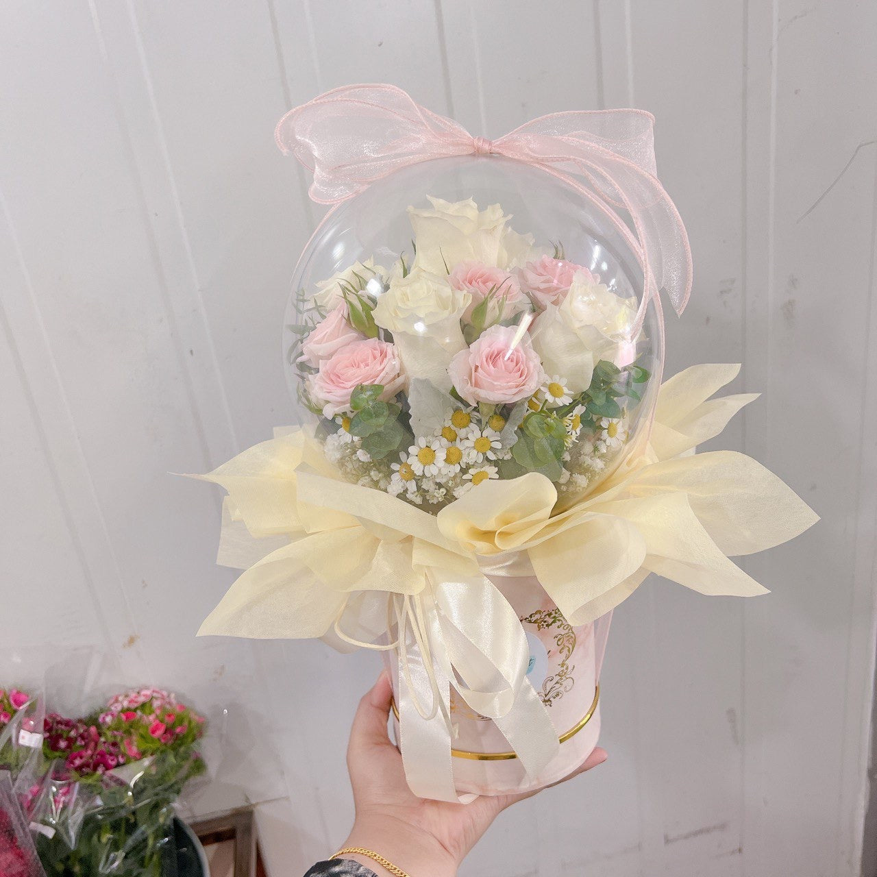 Sweet Bloom Balloon Dome (2pics)