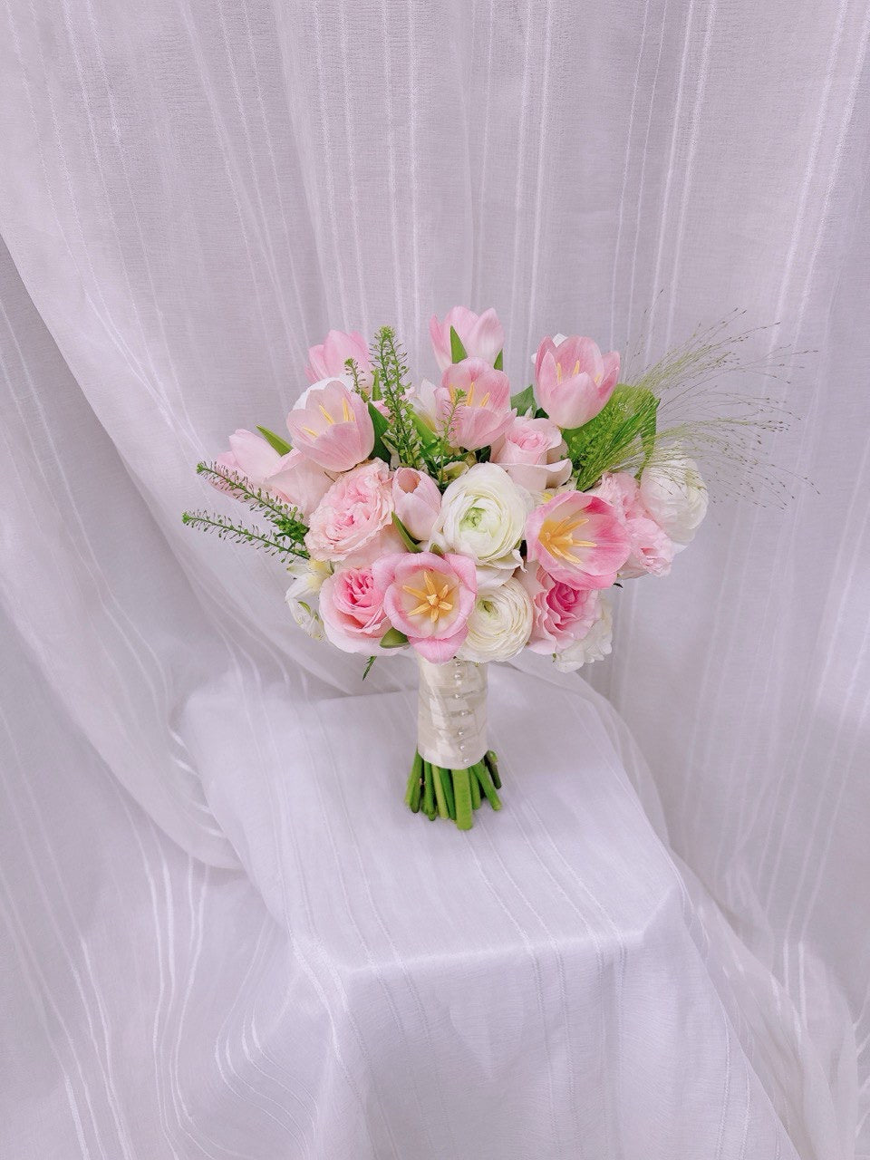 Pastel Garden Bridal Bouquet