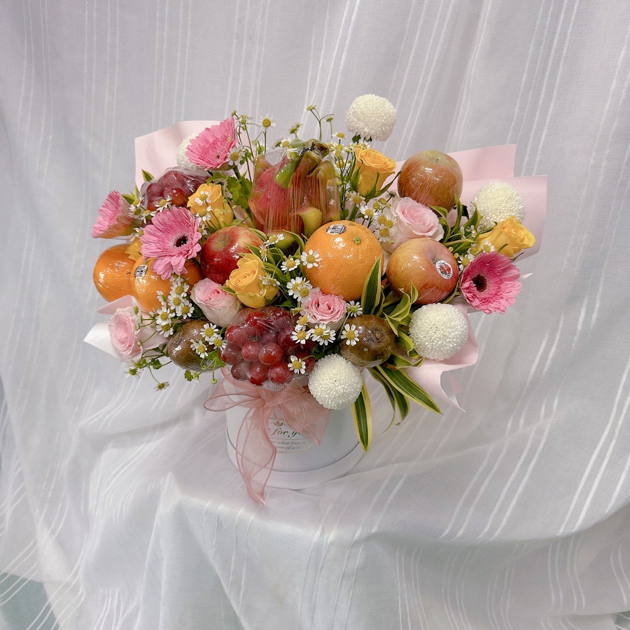 Elegant Fruit & Flower Box