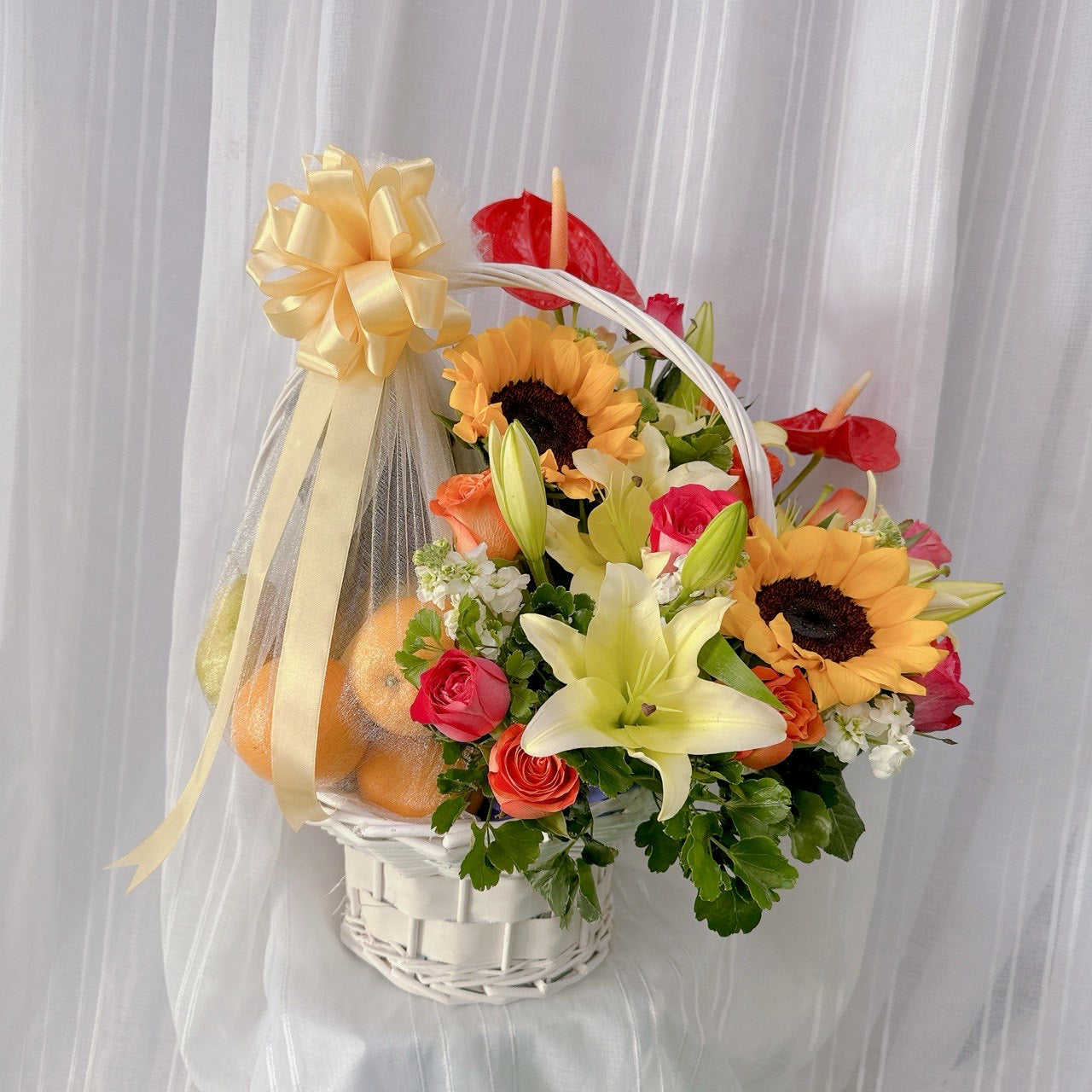 Sunshine Harvest Basket(2pic)