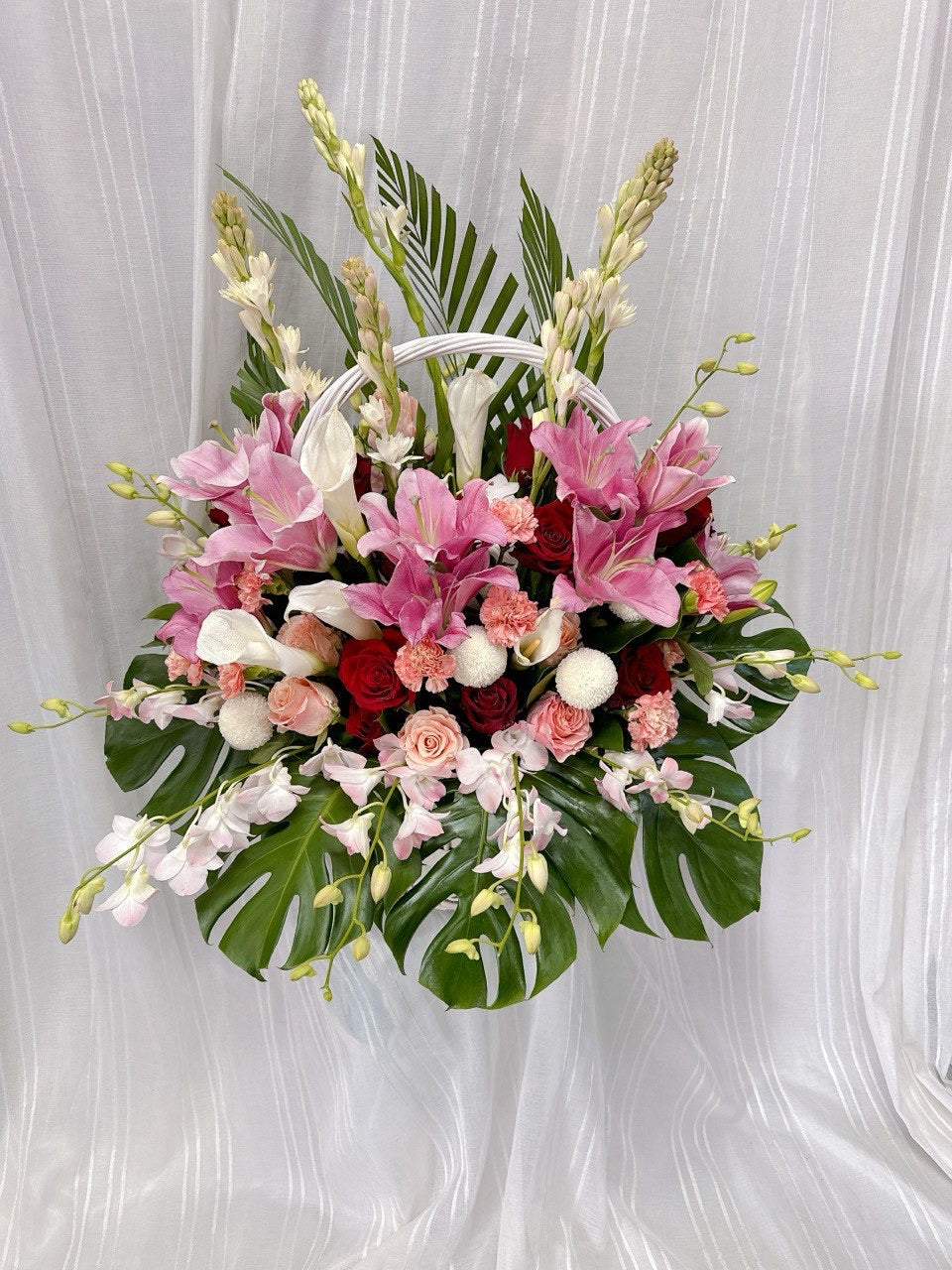 Majestic Bloom Basket