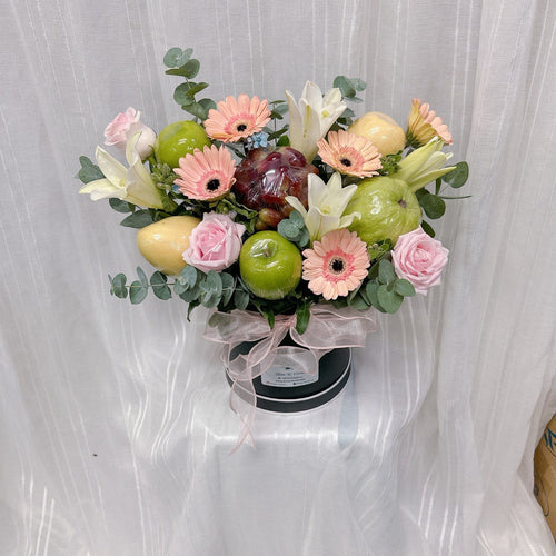 Blush Harvest Fruit Bloom Box