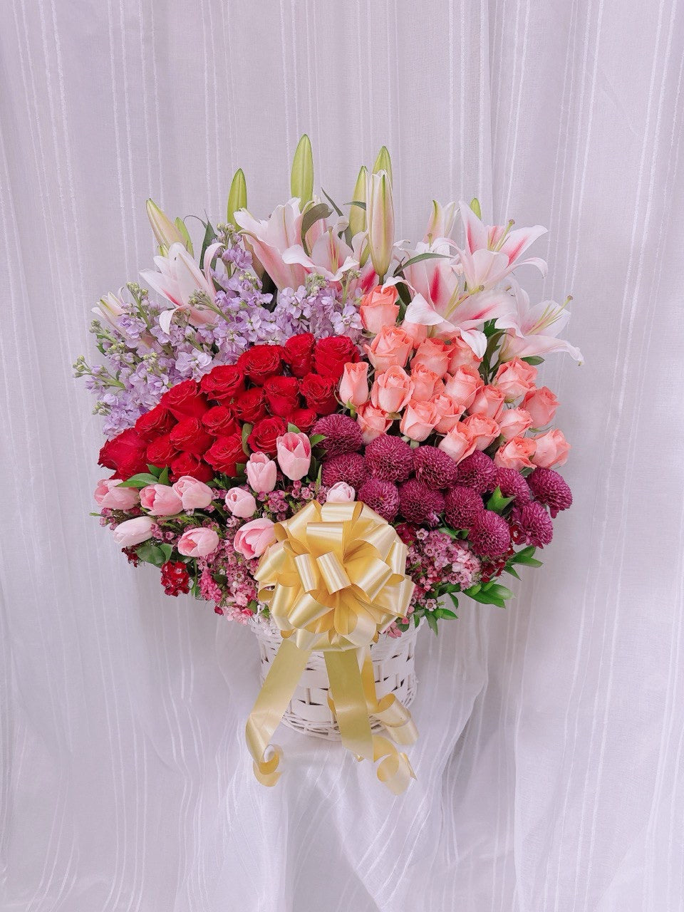 Grand Garden Celebration Basket(2pics)