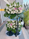 Eternal Serenity Double-Tier Stand