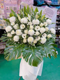 Eternal White Tribute Stand