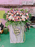 Pastel Grace Sympathy Stand