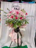 Elegant Blush Grand Opening Stand