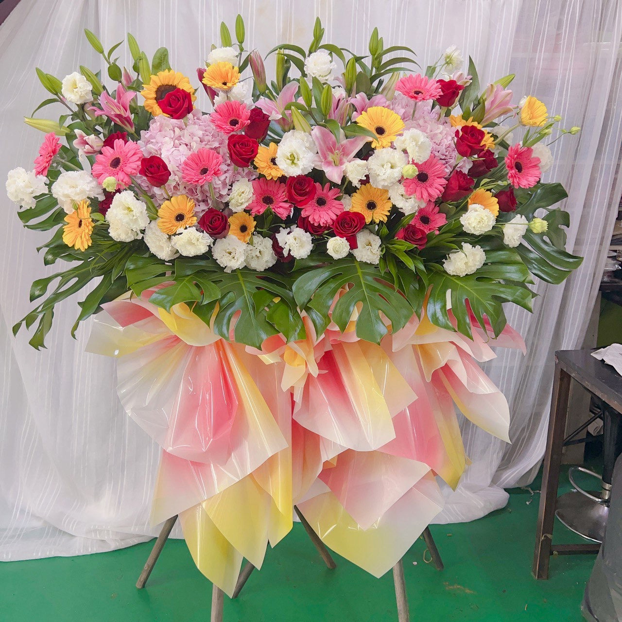 Lavender Grace Grand Opening Stand