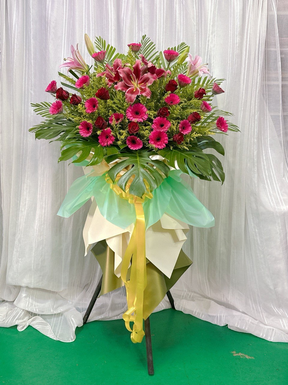 Majestic Bloom Grand Opening Stand