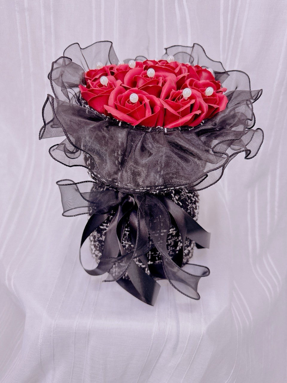 Midnight Elegance Soap Rose Box