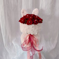 Bunny Love Red Rose Bouquet