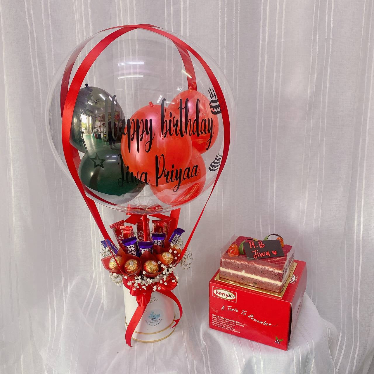 Choco Bliss Balloon Surprise