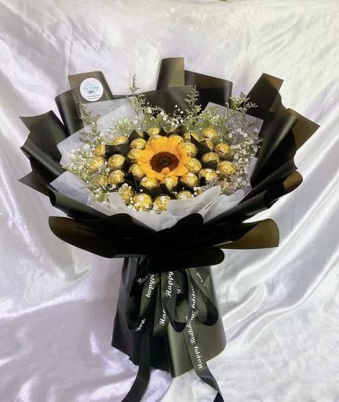 Golden Sun Chocolate Bouquet