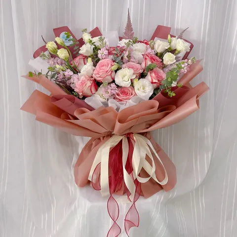 Rosy Garden Elegance