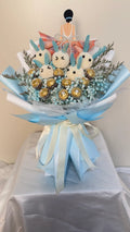 Baby Blue Bunny Bliss Bouquet