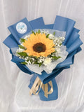 Sunshine Blue Elegance Bouquet