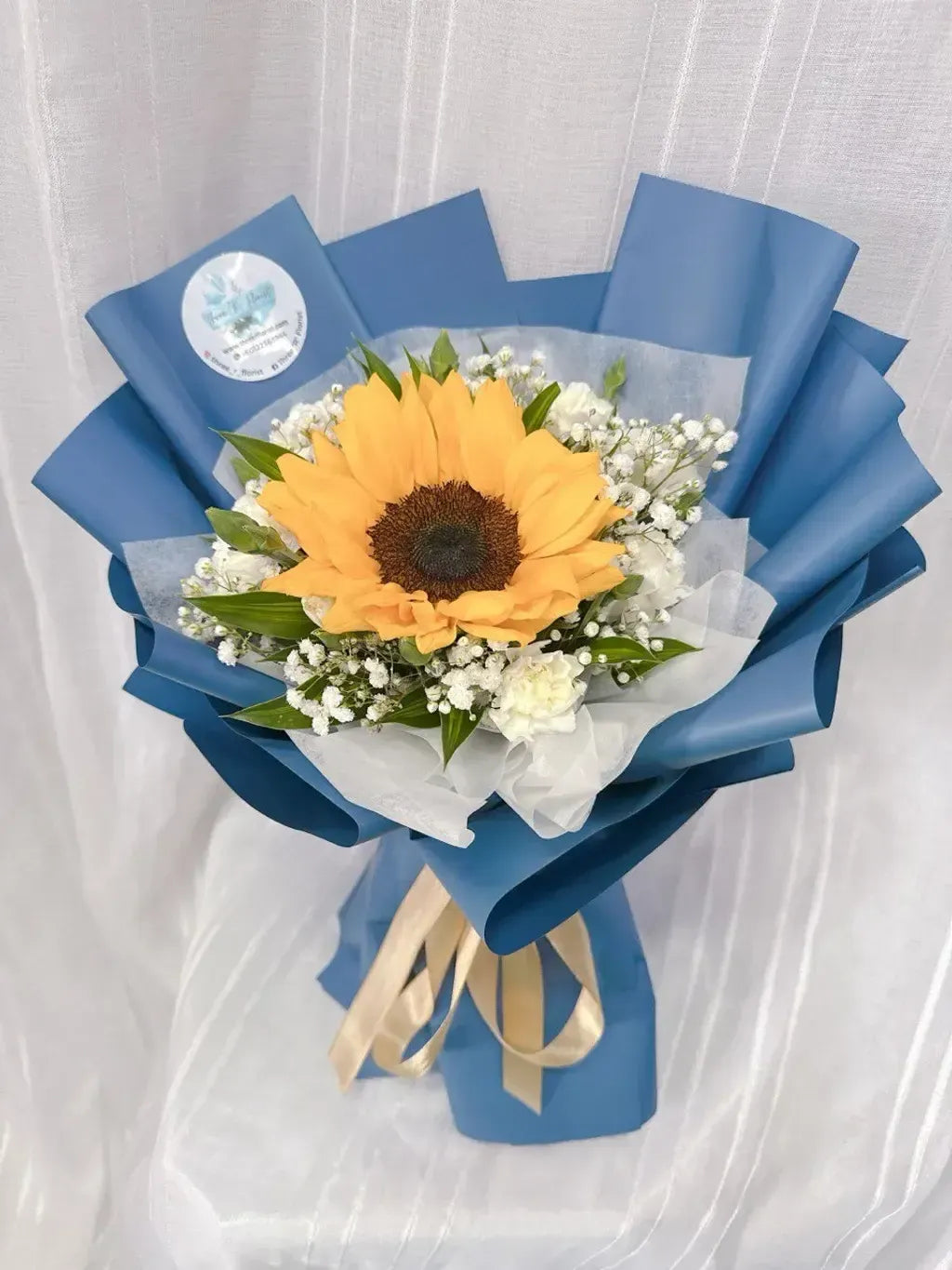 Sunshine Blue Elegance Bouquet