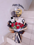 Birthday Luxe Teddy Balloon Bouquet