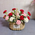 Blush & Scarlet Garden Baske