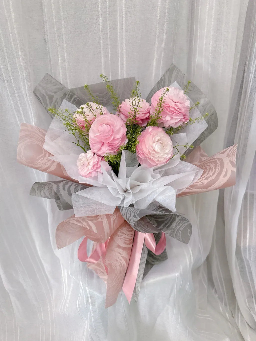 Blush Whisper Ranunculus Bouquet