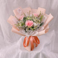 Peach Blush Daisy Charm