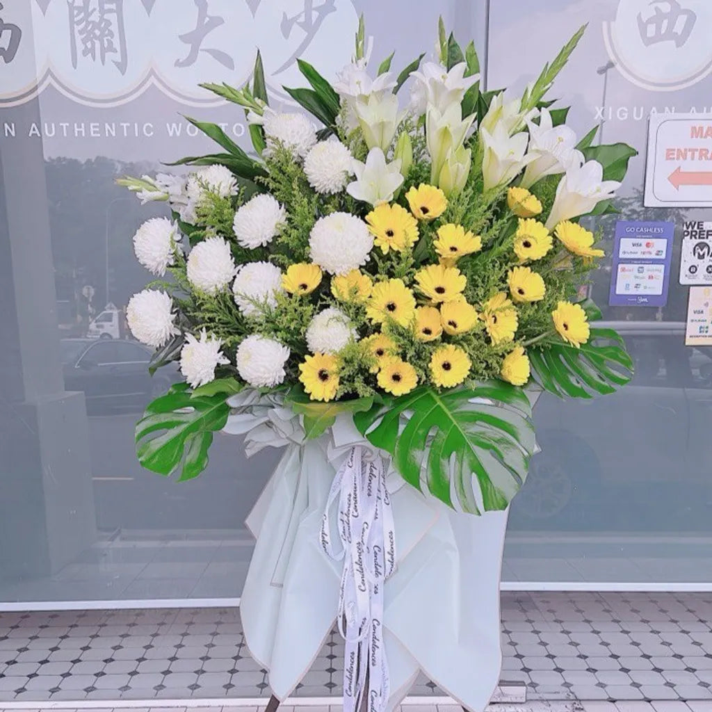 Golden Peace Condolence Stand
