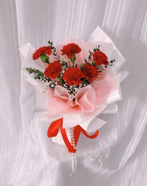 Ruby Pearl Charm