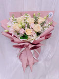 Blush Champagne Rose Bouquet