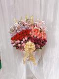 Blushing Scarlet Grand Arrangement