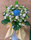 Tranquil Blue Remembrance Condolence Stand