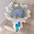Blue Whisper Hydrangea Bouquet