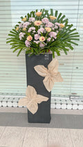 Serene Garden Condolence Pedestal