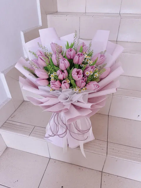 Blush Garden Tulip Bouquet