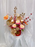 Golden Fortune Bloom Arrangement