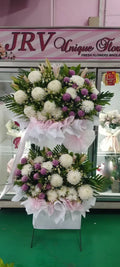Elegant Serenity Condolence Stand