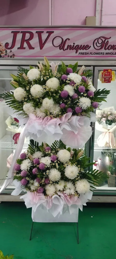 Elegant Serenity Condolence Stand