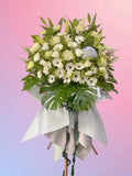 Graceful Farewell Condolence Stand