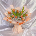 Peach Tulip Glow