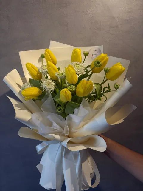 Sunshine Glow Tulip Bouquet