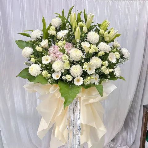 Serene Blessings Condolence Stand